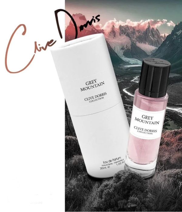 Pack of 12- Grey Mountain 30ml by Clive Dorris Collection- Fragrance World 